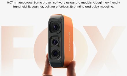 3DMakerpro Fox 3D szkenner AI alapú pontosság a digitális alkotásokhoz