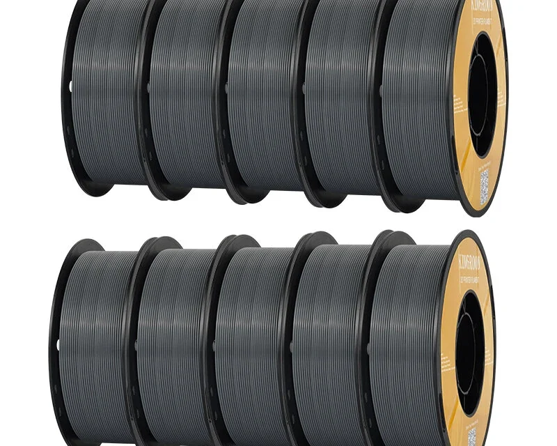 KINGROON PETG 10 kg szürke filament precíz 3D nyomtatáshoz