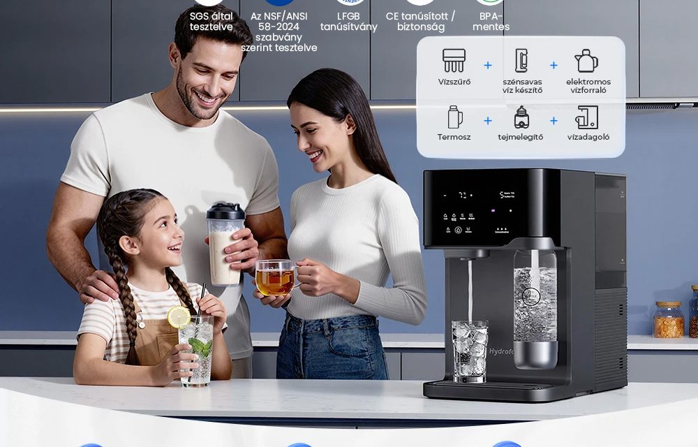 Hydrofast C300 RO asztali vízszűrő Megéri a prémium árat? áttekintés