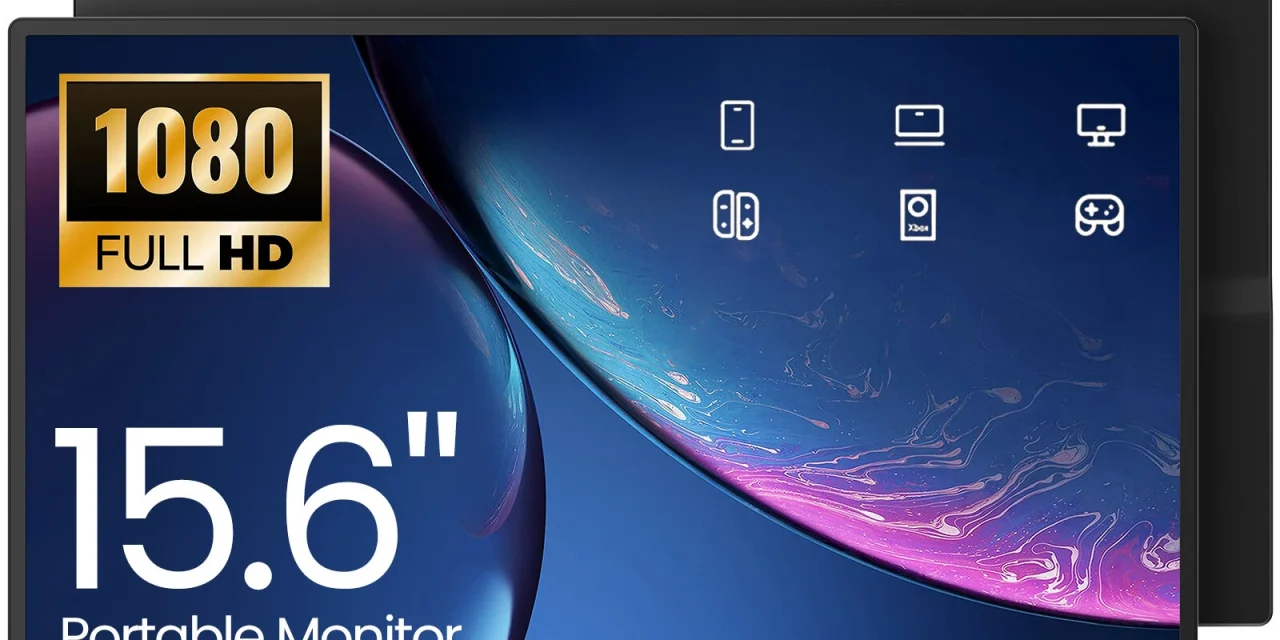 A MESWAO 15.6″ IPS Type C hordozható monitor a mobil munkaállomás jövője