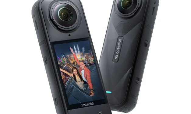 Insta360 X5 360 8K akciókamera Jövőbe mutató felvételek három AI chippel