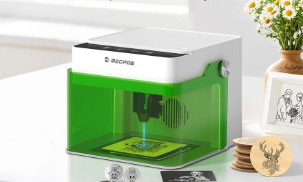 Mecpow M1 FDA 1. osztályú 5W lézergravírozó precíz és biztonságos megoldás