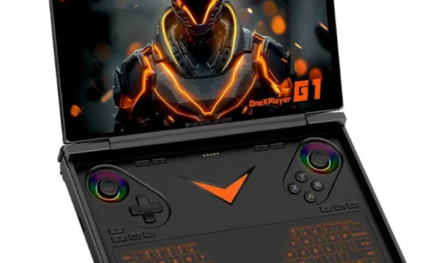 ONEXPLAYER G1 összecsukható játék laptop Teljesítmény és hordozhatóság egyben bemutató