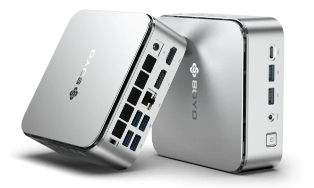 SOYO S4 PLUS Mini PC AMD Ryzen 7 H255 Erő és hatékonyság a mindennapokban ajanlo