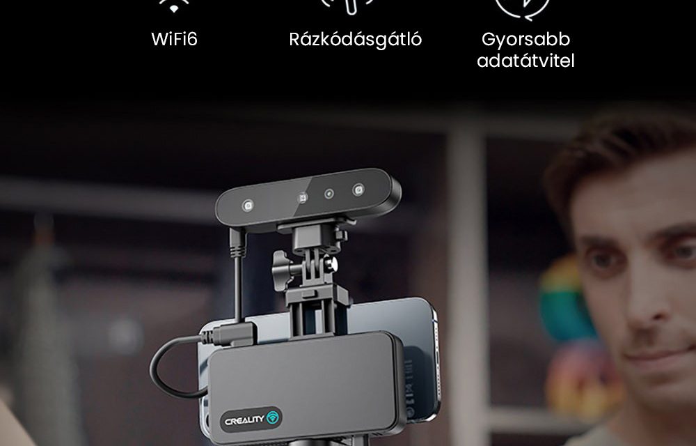 Creality CR Scan Ferret Pro 3D szkenner Megéri a 0 1 mm es pontosságot? roviden