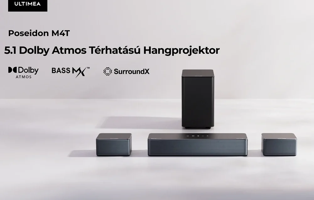 5 ok amiért az Ultimea Poseidon M4T 5.1 Soundbar a legjobb választás
