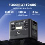 FOSSiBOT F2400 napelemes generátor Megéri a 2048 Wh kapacitás?