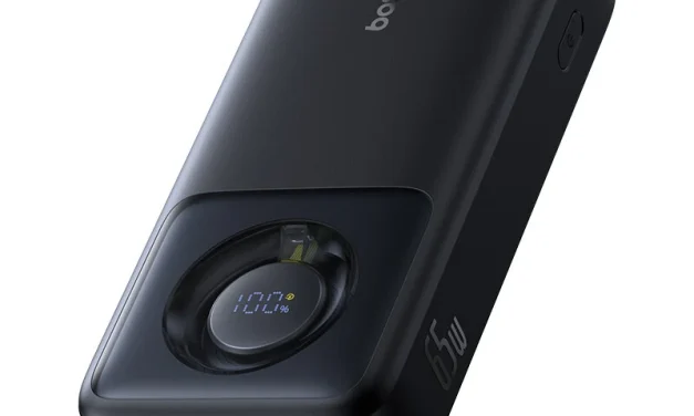 Baseus NOMOS 65W 20000mAh Power Bank Tölts bárhol bármikor!