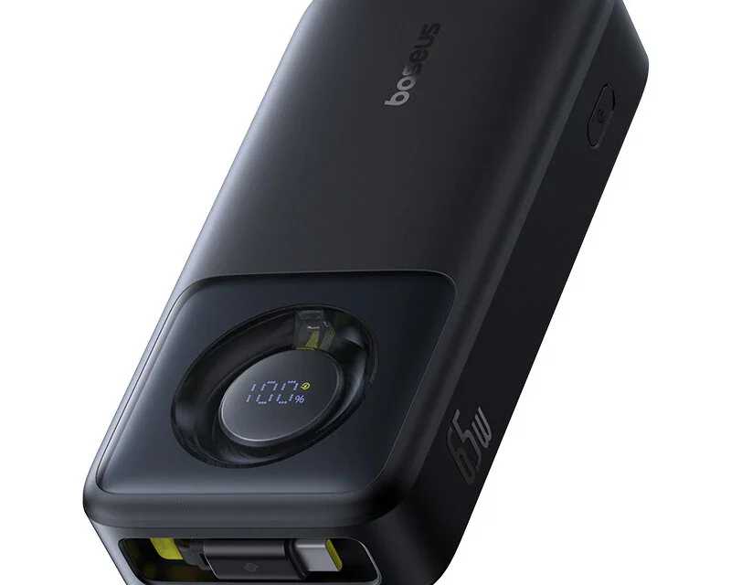 Baseus NOMOS 65W 20000mAh Power Bank Tölts bárhol bármikor!