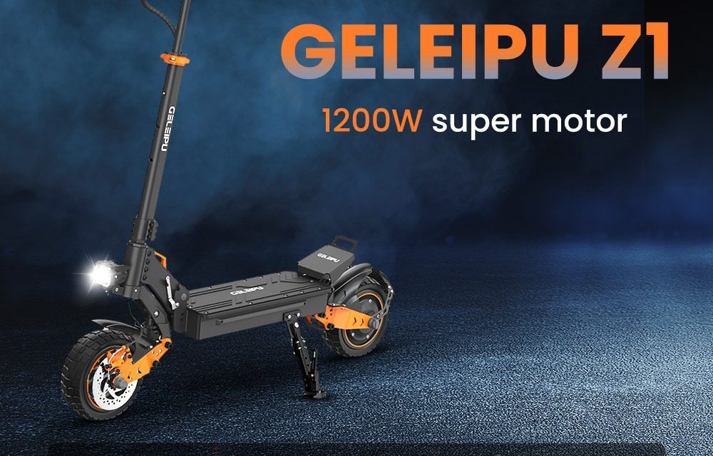 Megéri a GELEIPU Z1 elektromos robogó 1200W os motorral és 60 km hatótávval?