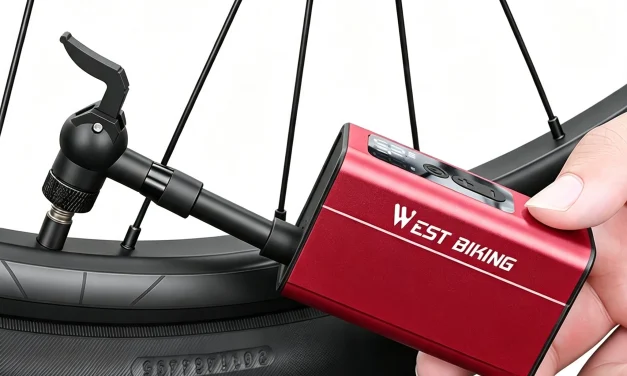 WEST BIKING Mini Elektromos Kerékpárpumpa 4 az 1 ben Gondtalan utazás a kinadroiddal