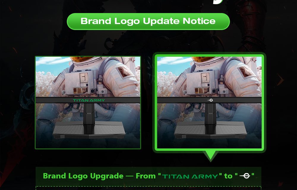 TITAN ARMY P2710S gamer monitor 240 Hz QHD IPS a győzelemhez