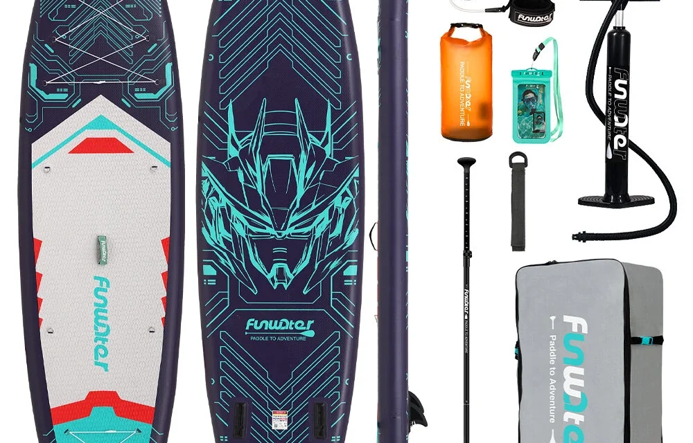 FunWater SUP 350 90 15CM Hosszabb és szélesebb eveződeszka 200 kg teherbírással a kinadroidon