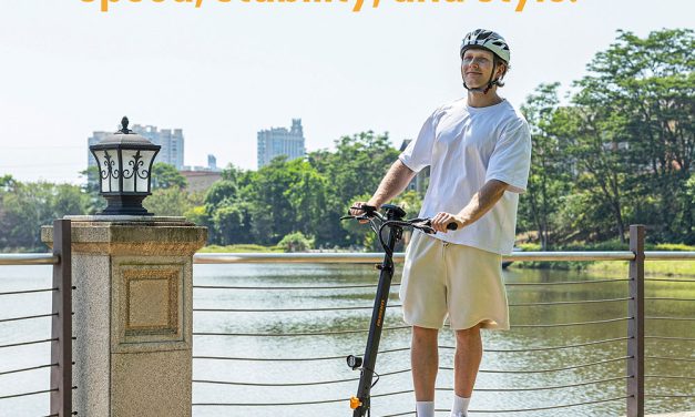 Ausom L1 elektromos roller 800W motor 70 km hatótáv NFC zárral a jövő ingázóinak bemutató