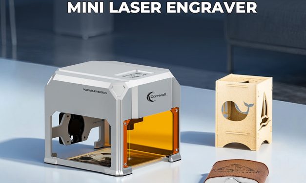 Carverall K4 3W mini lézergravírozó 0 05 mm es pontossággal a precíz alkotásokért