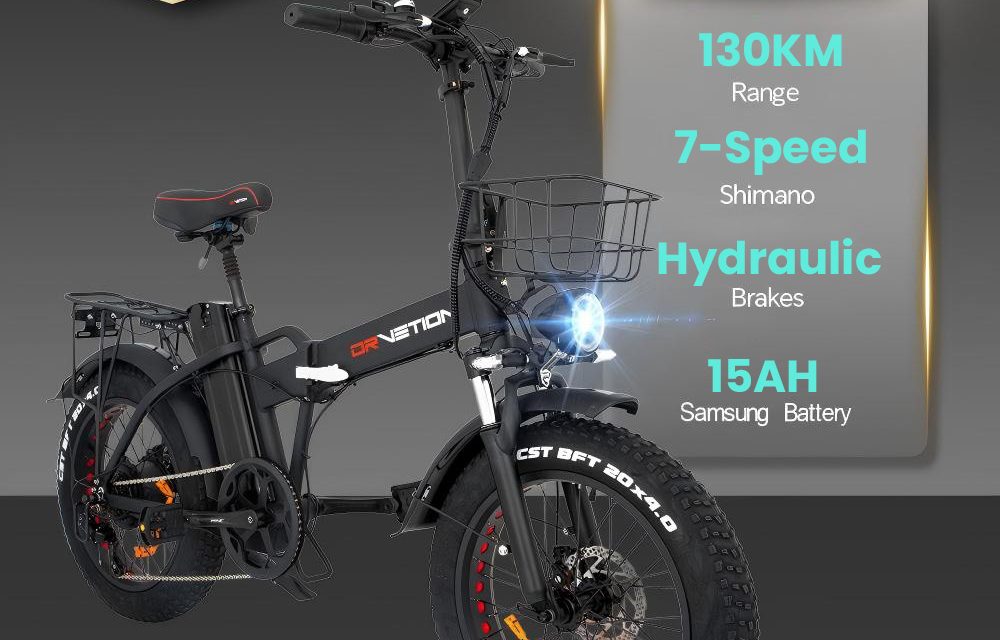 DRVETION AT20 Pro e bike gyors és gondtalan utazás