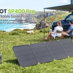 FOSSiBOT SP400 Pro Bifacial hordozható napelem Gyors töltés kevesebb gond