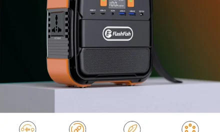 Flashfish A101 hordozható erőmű 98Wh kapacitással