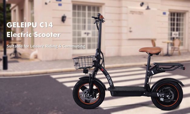 GELEIPU C14 elektromos roller üléssel 100 km hatótáv és 500W motor