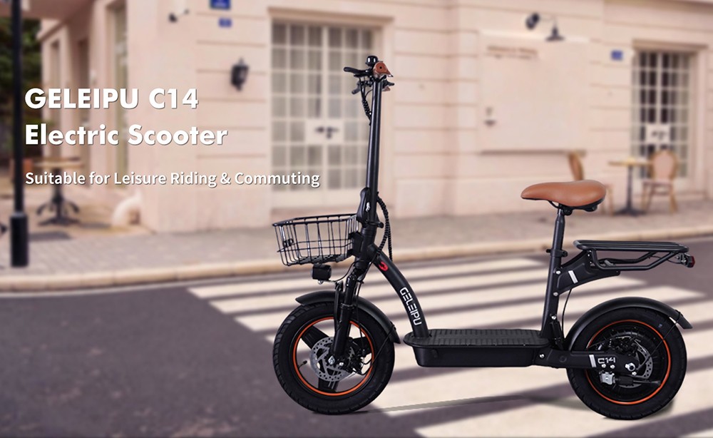 GELEIPU C14 elektromos roller üléssel 100 km hatótáv és 500W motor