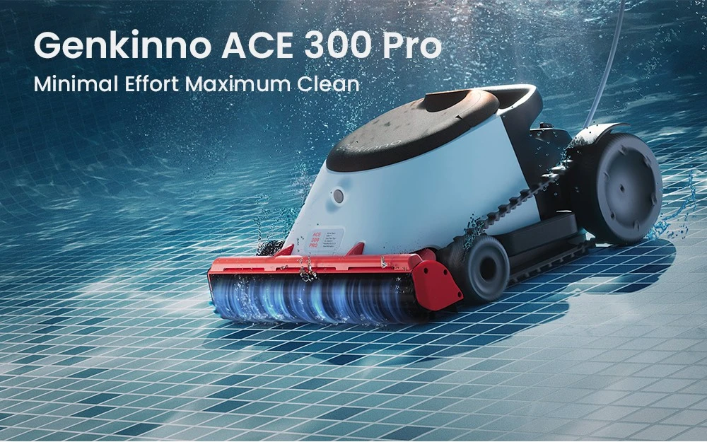 5 ok amiért a Genkinno ACE 300 Pro robot medencetisztító a kedvenced lesz