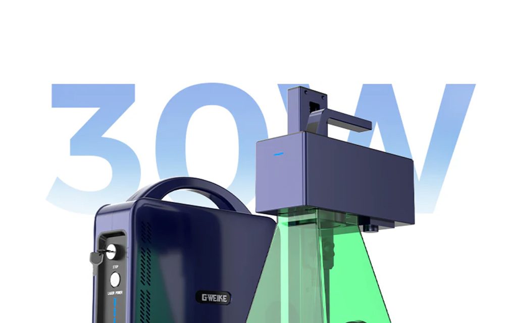 Gweike G2 PRO 30W os szálas lézer Teljesítmény és precizitás elemzése bemutató