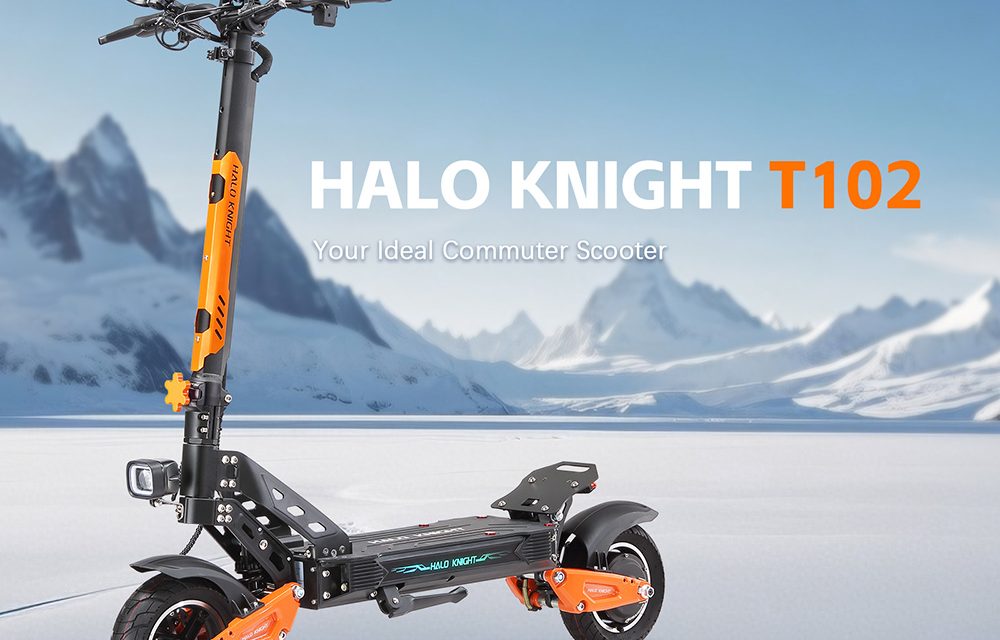 Halo Knight T102 elektromos roller 1200W 52V/21Ah 50km/h – A jövő ingázója a kinadroidon