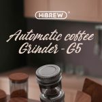 HiBREW G5 kávédaráló 48 mm es kúpos őrlővel 36 fokozat a tökéletes kávézáshoz