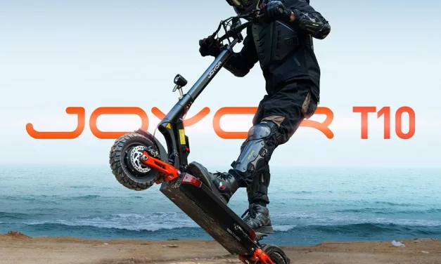 Joyor T10 elektromos roller Dupla motor és hidraulikus fékek – Érdemes megvenni?