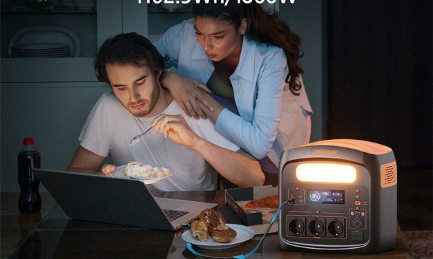 NECESPOW N1200 hordozható erőmű 1102 5Wh LiFePO4 1800W villámgyors töltéssel a kinadroidon