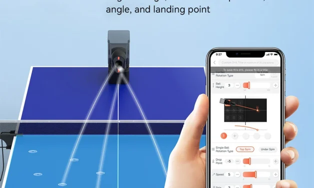 PONGBOT Nova S Pro A pingpong robot ami otthoni edződ lesz