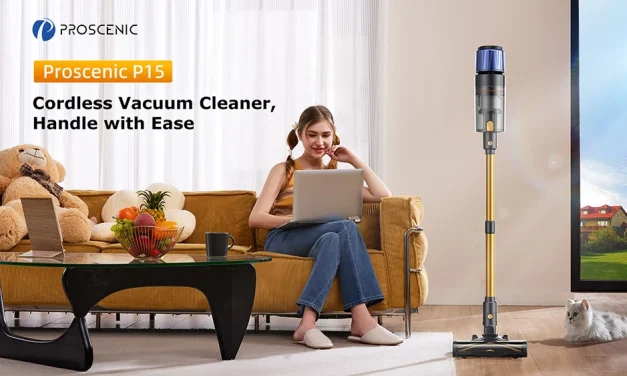 Proscenic P15 50kPa szívóerő és 70 perc üzemidő a modern otthonokba