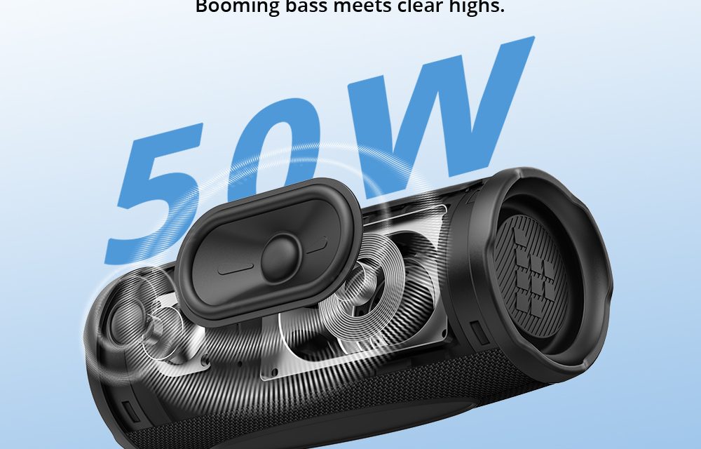 Tronsmart Mirtune C3 Plus hangszóró Megéri az 50W os teljesítmény? áttekintés
