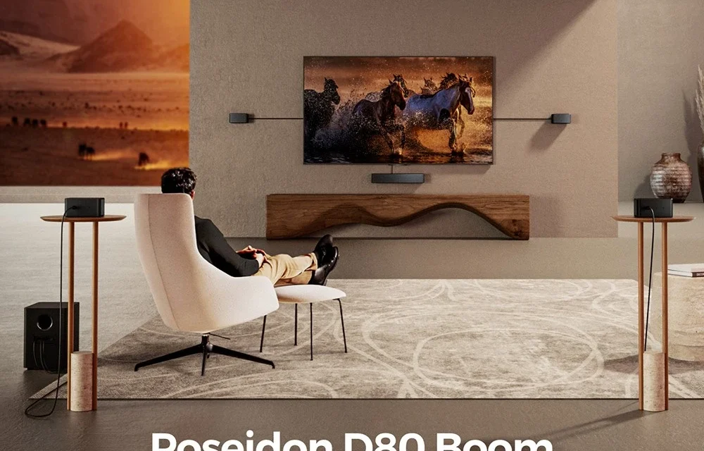 Ultimea Poseidon D80 Boom 7.1 hangprojektor Dolby Atmos és 500W csúcsteljesítménnyel a kínálatban