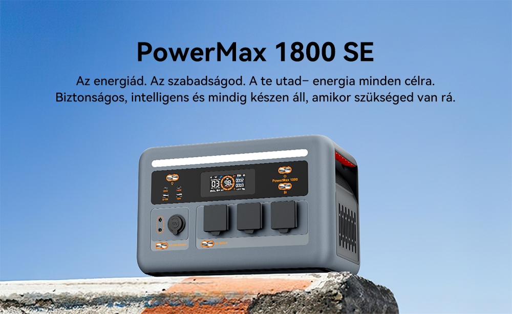 5 ok amiért a Blackview Oscal PowerMax 1800 SE erőmű neked is kell