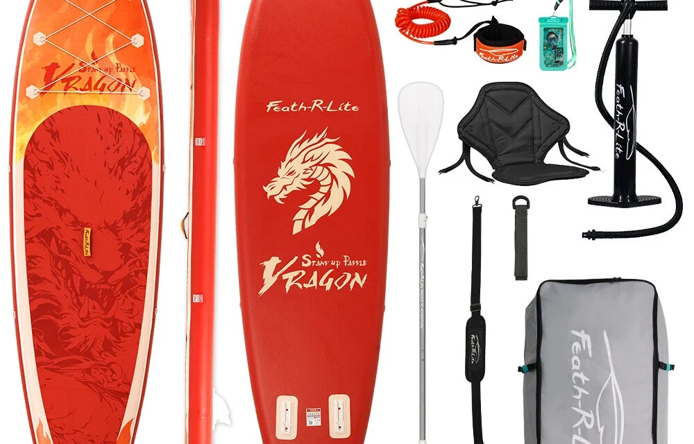 FunWater 350cm felfújható paddle board egyszerű beüzemelés maximális élvezet