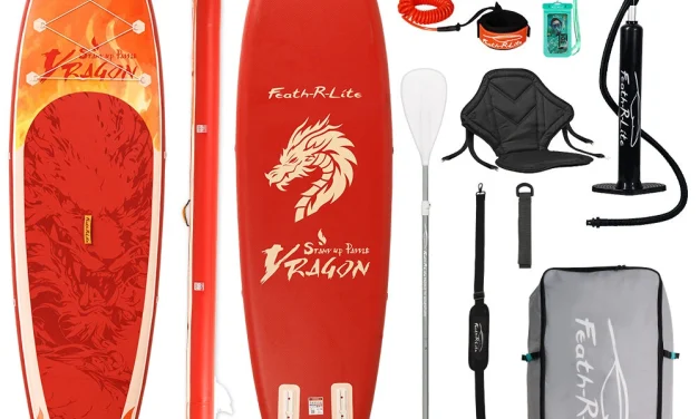 FunWater 350cm felfújható paddle board egyszerű beüzemelés maximális élvezet