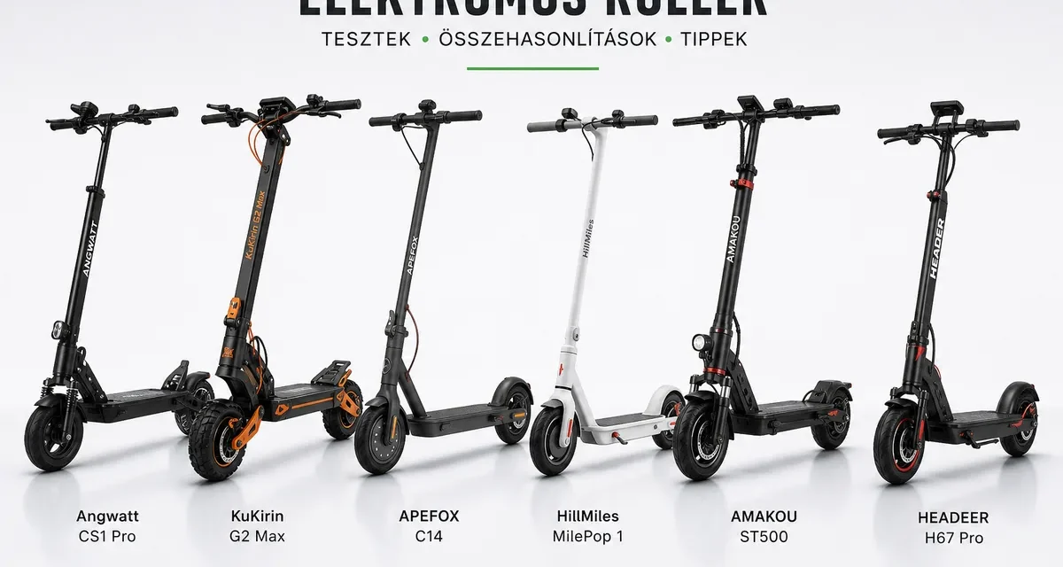 A legjobb rollerek 2026 ra Top 5 ajánlat
