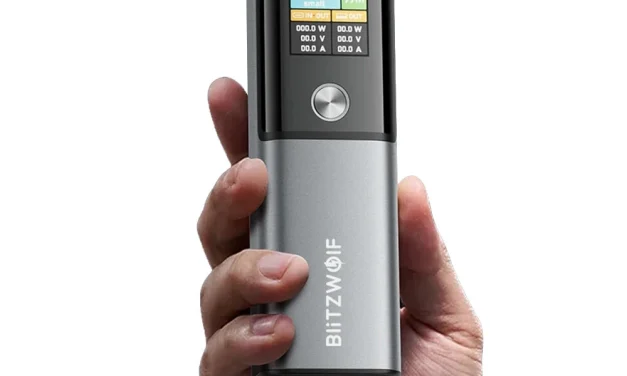 BlitzWolf BW P23 100W 14000mAh power bank okos kijelzővel mindig feltöltve bárhol is jársz