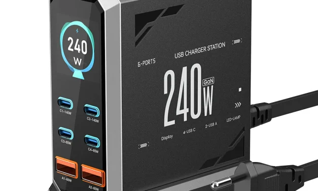 Miért érdemes beszerezni a Blitzwolf BW S31 240W os GaN töltőállomást 6 porttal?