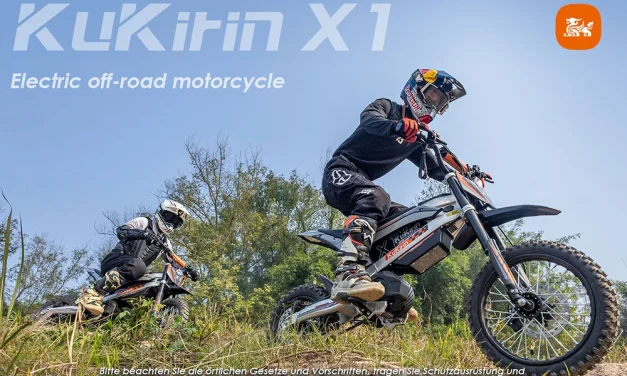 Kukirin X1 elektromos motorkerékpár Erő és hatótáv kedvező áron a kinadroidon