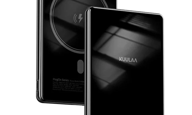 KUULAA KL YD89 20W 10000mAh Qi2 mágneses vezeték nélküli töltő Mindig feltöltve bemutató