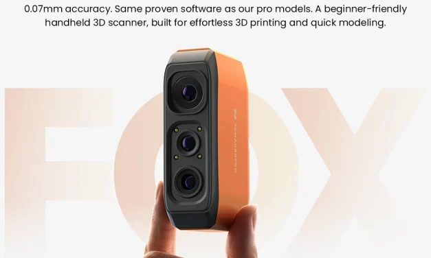 dmakerpro fox scanner: A jövő 3D szkennere a zsebedben