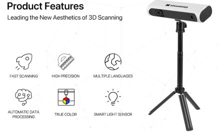3DMakerpro Lynx 3D szkenner precíz valóság digitalizálás a kinadroidon