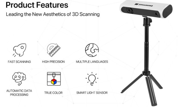 3DMakerpro Lynx 3D szkenner precíz valóság digitalizálás a kinadroidon