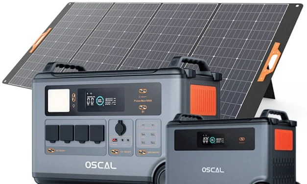 Blackview Oscal Powermax6000 A jövő energiatárolója otthonra és kalandokhoz