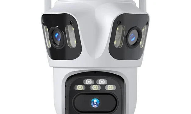 Hiseeu WSA18 8MP 4K 5x Zoom WiFi PTZ IP kamera a kinadroidon