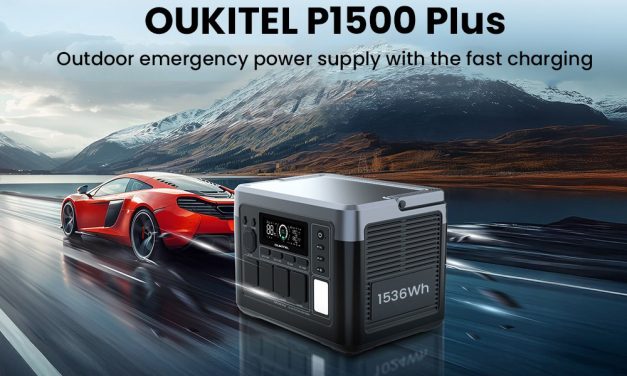 OUKITEL P1500 Plus hordozható erőmű a mindennapi energiaellátáshoz