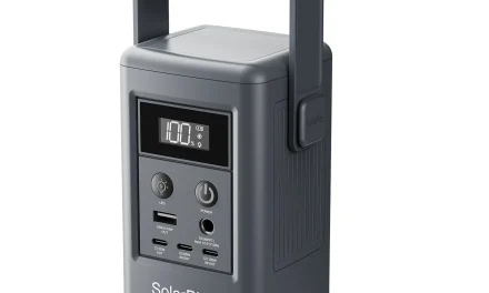 SolarPlay Q100 100W 92.5Wh hordozható energia állomás A jövő mobil energiája attekintes