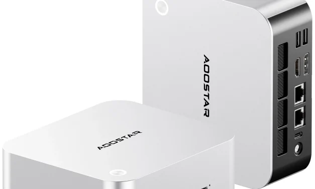 AOOSTAR MACO Mini PC AMD Ryzen 7 H255 Időmegtakarítás a mindennapokban
